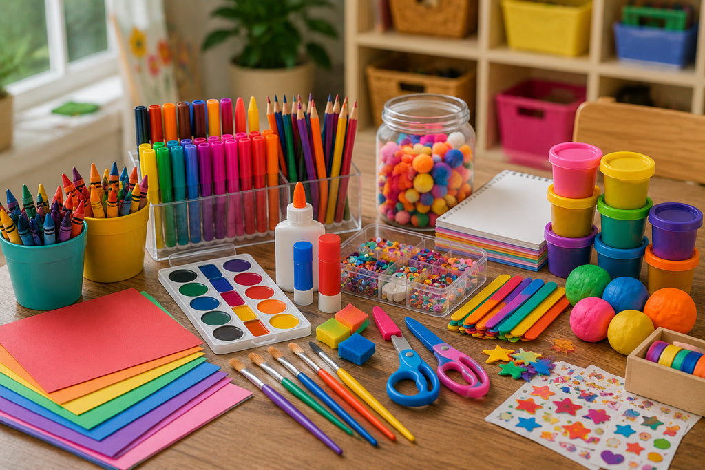 What Are the Best Arts and Crafts Supplies for Kids at Home?