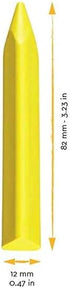 Pack 72 (6 12 2 Jovi Triwax Triangular Crayons; Classroom of Each of Colors) Plus sharpeners