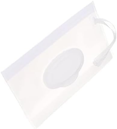 Tnyvm Transparent Baby Wipe Case Travel Holder Keeps Wipes Moist Set of Wet