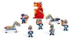 Set 9 3+ J08582 Janod Story Box - Fortified Castle Play - Pieces - Ages
