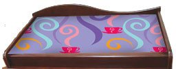 Room Magic Changing Pad Cover, Girl Teaset
