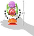 2-in-1 6+ Sassy Teethe & Twirl Sensation Station Suction Cup High Chair Toy, Developmental Tray Toy for Early Learning
