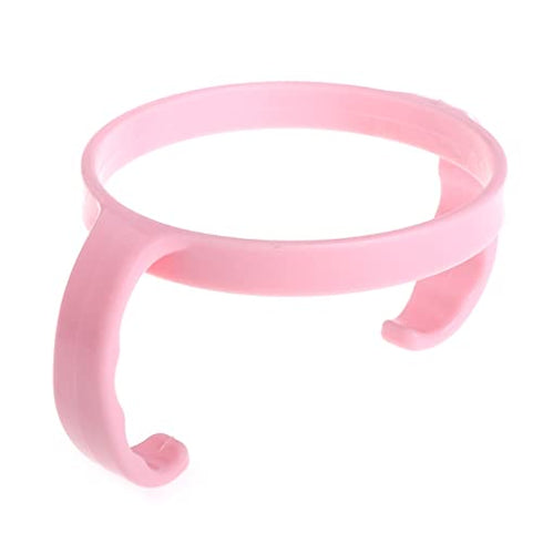 Bottle Handles Grips Compatible for Comotomo Feeding Baby Bottles (Set of 4, 2 Pink + 2 Green)