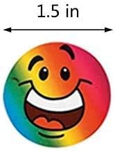 5 Rolls of Party Supplies Stickers for Kids Teachers, 1000 Stickers, Sticker Roll