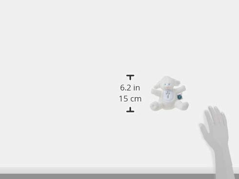 Mary Meyer Baby Rattle Soft Toy, Christening Lamb, 5-Inches, White