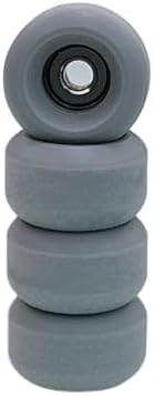 Urethane Pro Fingerboard Wheels Gray 65D, Handmade Bearing Wheel for Ultra Spin Bearings - 7.8 * 5mm