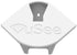 Vusee 2 Pack Anywhere Baby Monitor Wall Mount No-Drill Adhesive Shelf for Cameras Compatible with Most Baby Monitor