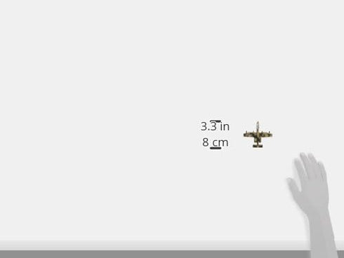 A10 Hot Wings Planes Jet with Connectible Runway,Grey