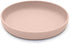 nouka Flat Plate, 100% Food-Grade Silicone, Non-Slip & Soft, Dishwasher Friendly, Soft Blush, 7.5 in