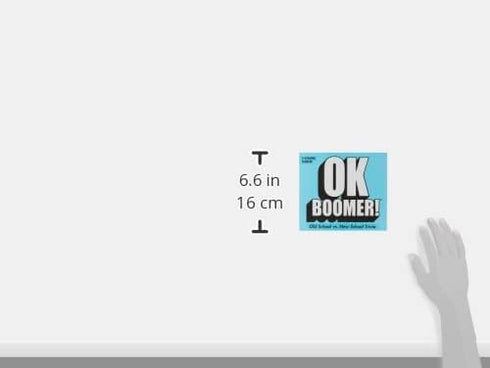 OK Boomer - The Old School vs. New School Trivia Game, Blue Sky, Includes 220 Cards