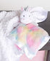Baby Starters Unicorn Snuggle Buddy | 14 inch with Satin (Rainbow)