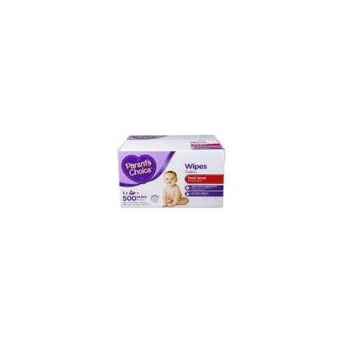 Parent's Choice 500 Count Parents Choice Fresh Scent Baby Wipes