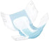 Cardinal Health 100 Quilted Adult Briefs, Wings Extra, Moderate Absorbency, Blue, Large - Case