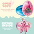 8 Pack 3.5" JOYIN Pre Filled Easter Egg with Unicorn Deformation Toys, Easter Party Favor for Girls Toddlers Kids Egg