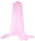 BCBYou Bed Canopy Mosquito Net with Fluorescent Stars, Glow in Dark for Baby, Kids, and Adults, Cover for Baby Crib,
