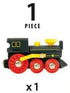 BRIO Old Steam Engine Toy - Authentic Piston Action | Ideal for Imaginative Play | Compatible with Wooden Railway Sets