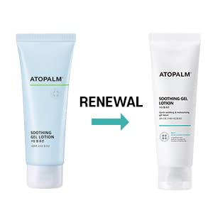 ATOPALM Soothing Gel Lotion 4 Fl Oz, Cooling Moisturizer for Sensitive Skin, Eczema Prone