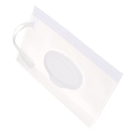 BWESOO White Baby Wipe Case Travel Holder Keeps Wipes Moist Set of Wet