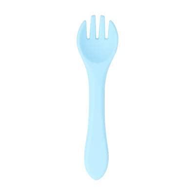 Generic 6 Set 100% Piece Baby Led Weaning Utensils - Encourages Self-Feeding Skills - Food-Grade Silicone, BPA-Free