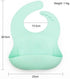 Silicone 2 Pack Baby Bibs for Babies & Toddlers (10-72 Months) Waterproof, Soft, Unisex, Non Messy.