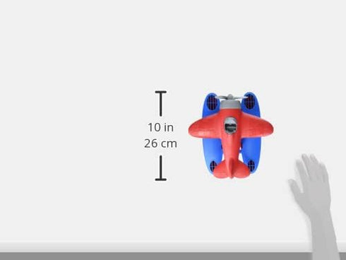 Seaplane Toy in Red and Blue - Fun for Kids