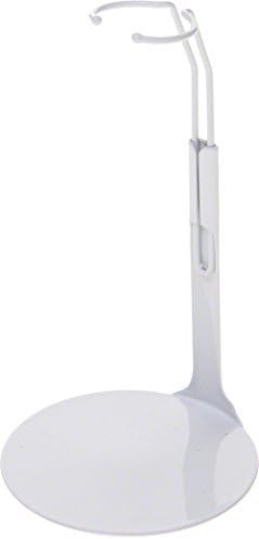 Kaiser Doll Stand 20SM, Box of 12 - White Stands for 7" to 8" Small-Waisted Dolls