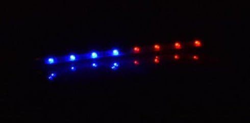 Apex RC Products 1/10 Police Light Bar with 16 LED and 9 Selectable Modes #9015RB