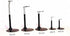 2175 8" 12" Kaiser Doll Stand - Black Doll Stand for to Dolls and Action Figures