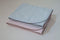 Cute as Buttons Pink and Chocolate Trimmed Cotton Receiving Blanket