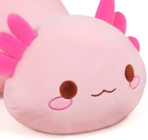 Cute Plush Axolotl Toy, Plush Pillow, Stuffed Animal Toy for Kids, Pink, 30cm/11.8in