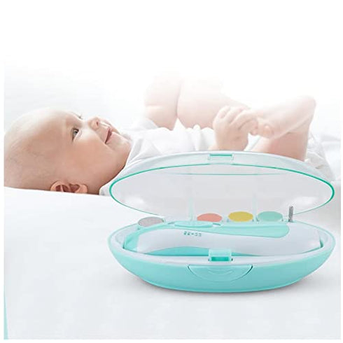 EvoBaby Electric Baby Nail Clippers 12 in 1, Baby Nail File Kit, Safe