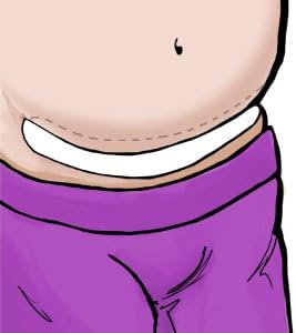 More of Me to Love Cotton and Viscose Blend Tummy Liner, 3-Pack, Large, White