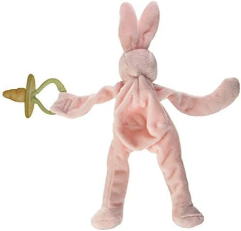Bunnies By The Bay "Blossom" Bunny Silly Buddy - Plush Toy with Velcro Loop, 10"
