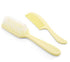 Infant/Baby Plastic Hair Brush and Comb Set, Soft Nylon Bristles Gentle on Scalp