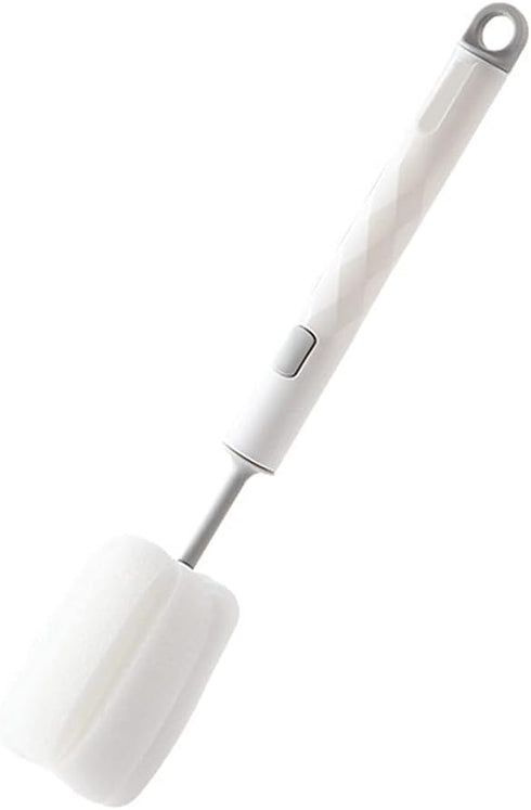Ouxuefen Sponge Cup Brush Long Handle for Coffee Glasses Pot Milk Cup Mugs