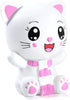 H&W Kitten Money Bank (Pink) - Shatterproof Cat Piggy Bank, First Coin Bank, Best Christmas Birthday Gift for Kids,