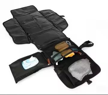 Generic 2026 Portable Baby Changing Pad Waterproof Foldable Travel Diaper Mat with Wipes Pocket, Soft Padded Infant