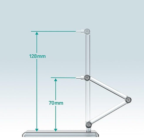 Good Smile The Simple Stand X3 (for Figures & Models) 3Piece Display Stand Set, Multicolor