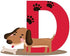 DEKOSH Animal Alphabet Kids Wall Decals - Peel & Stick Educational Stickers for Playroom Classroom
