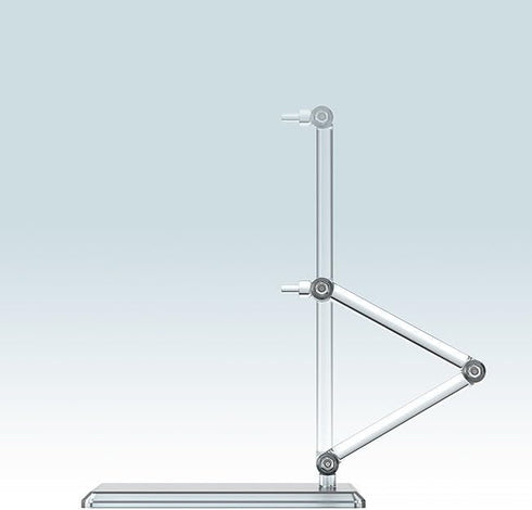 Good Smile The Simple Stand X3 (for Figures & Models) 3Piece Display Stand Set, Multicolor
