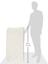 SHEETWORLD.COM SheetWorld Quilted Contoured Changing Table Pad Cover - Ivory - Made in USA