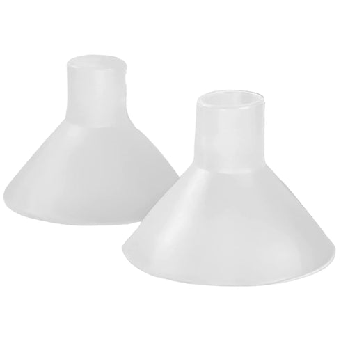 BeauGen Breast Pump Flange Inserts Soft Stretchy Plastic Cushions for Pumping Comfort,