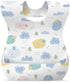MassiGoods 20 Pack Disposable Baby Bibs Waterproof & Skin-Friendly | Perfect for Travel, Feeding, and On-the-Go Use