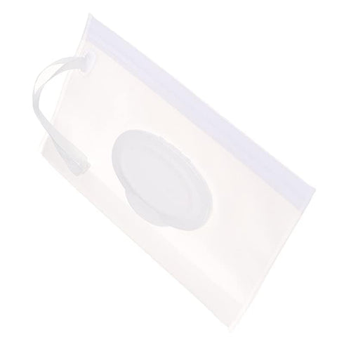 Pxiryanlow Clear Baby Wipe Case Travel Holder Keeps Wipes Moist Set of Wet