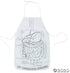 Fun Express Color Your Own Digestive System and Organs Canvas Aprons - 12 Pieces for Kids Learning