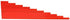 DANNI Montessori Children Wood Math Toys - Red Rods Length 5-50cm for Early Learning Educational Fun
