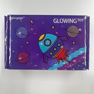 Bath Toys Light Up Floating Space Bath Tub Toy Set, 6pcs Glowing Universe Theme Educational Shower Pool Toys