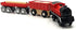 DSHMIXIA Set 3 4 5 Battery Operated Cargo Train for Wooden Train Track Toys for Toddlers Year Old Boys Kids Magnetic