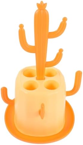 Generic Cactus-Shaped Baby Bottle Drying Rack - a Multi-Functional Storage Rack with Detachable