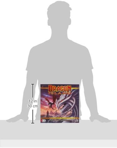 R&R Games Dragon Island Fantasy Exploration Game, Strategic Wizard Exploration Board Game for Adults and Teens